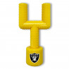 RAIDERS GOALPOST PET CHEW TOY