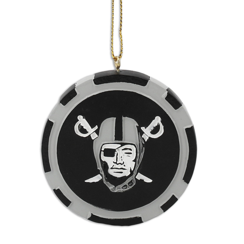 PIRATE POKER CHIP ORNAMENT