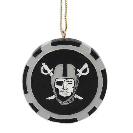 PIRATE POKER CHIP ORNAMENT
