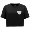 PRO STANDARD RAIDERS SILVER & BLACK BOXY TEE