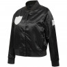 PRO STANDARD RAIDERS SILVER & BLACK SATIN JACKET