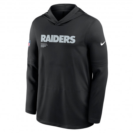 NIKE LAS VEGAS RAIDERS DRI-FIT LIGHTWEIGHT HOODIE