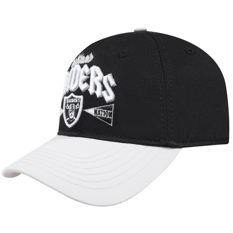 PRO STANDARD RAIDERS BLACK & GRAY 2T OAKLAND CAP