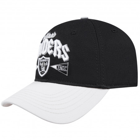 PRO STANDARD RAIDERS BLACK & GRAY 2T OAKLAND CAP