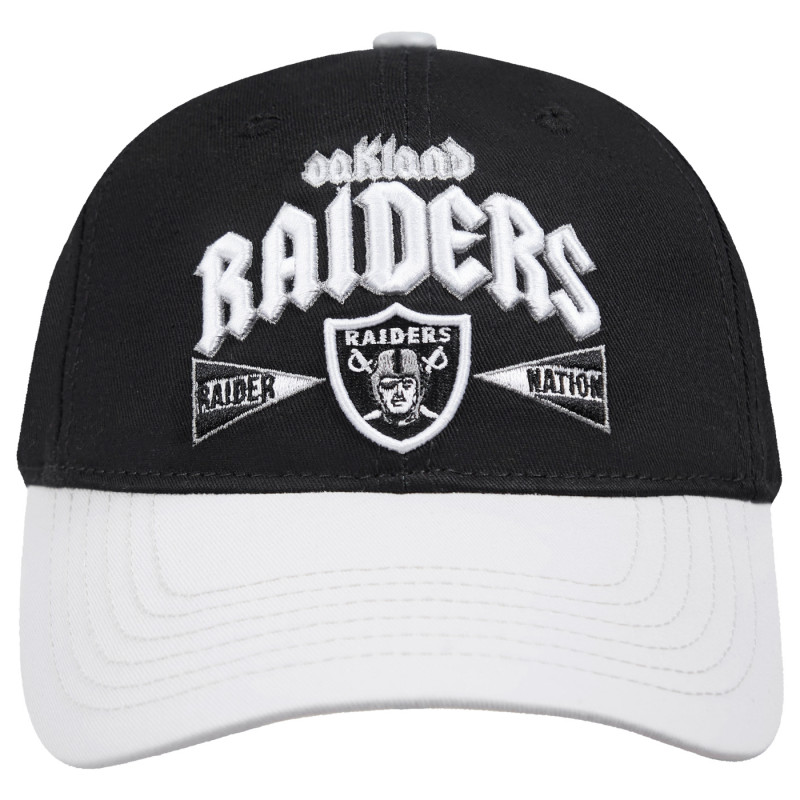 PRO STANDARD RAIDERS BLACK & GRAY 2T OAKLAND CAP