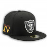NEW ERA OAKLAND RAIDERS 59FIFTY SUPER BOWL CITY CAP