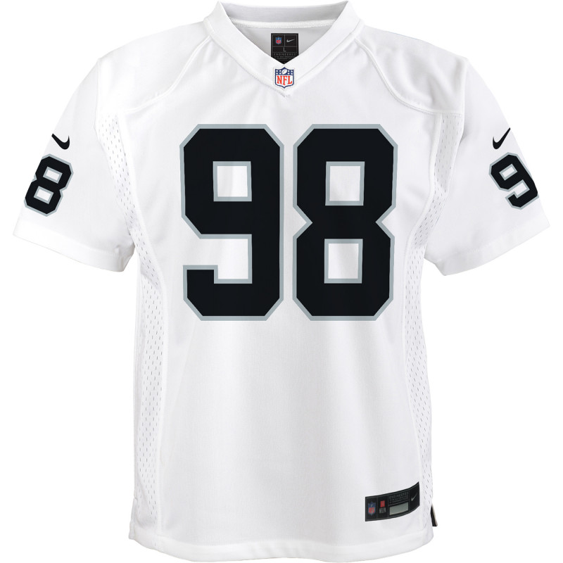NIKE YOUTH RAIDERS MAXX CROSBY GAME JERSEY
