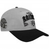 PRO STANDARD RAIDERS GRAY & BLACK 2T OAKLAND CAP