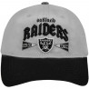 PRO STANDARD RAIDERS GRAY & BLACK 2T OAKLAND CAP
