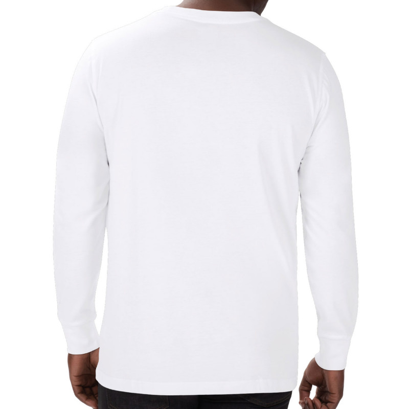STARTER RAIDERS HERITAGE WORDMARK WHITE LONG SLEEVE TEE