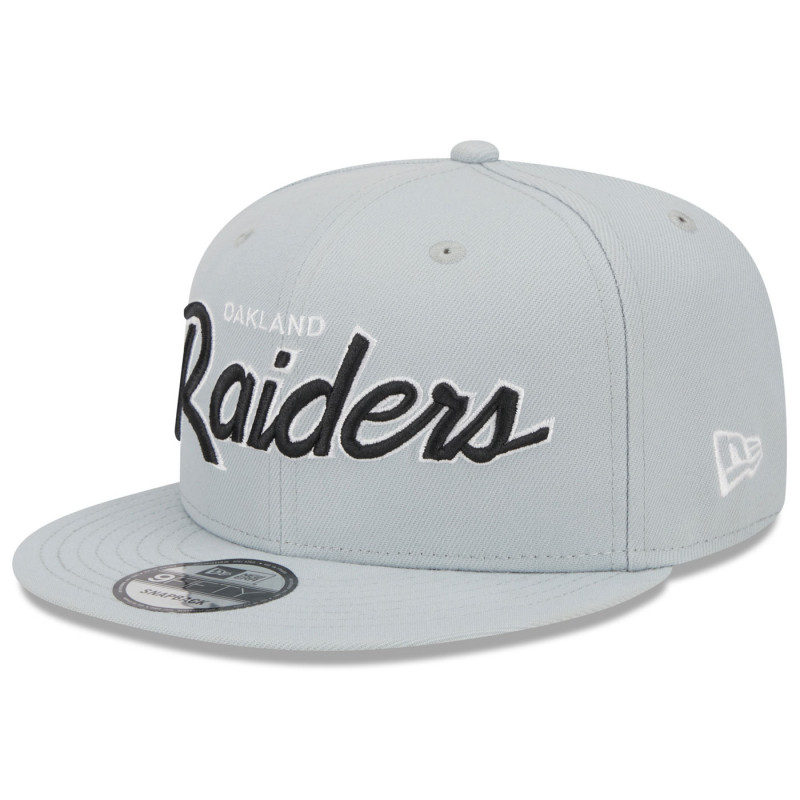 NEW ERA OAKLAND RAIDERS 9FIFTY EVERGREEN SCRIPT CAP