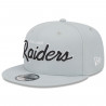 NEW ERA OAKLAND RAIDERS 9FIFTY EVERGREEN SCRIPT CAP