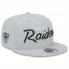 NEW ERA OAKLAND RAIDERS 9FIFTY EVERGREEN SCRIPT CAP