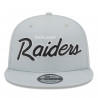 NEW ERA OAKLAND RAIDERS 9FIFTY EVERGREEN SCRIPT CAP