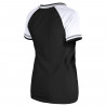 NEW ERA WOMENS GAMEDAY DOUBLE BINDING VNECK TEE