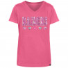 NEW ERA GIRLS YOUTH RAIDERS FLIP SEQUIN V-NECK TEE