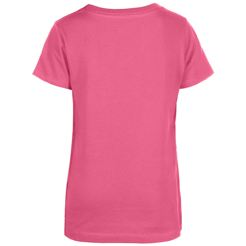 NEW ERA GIRLS SHORT SLEEVE V-NECK FLIP SEQUIN TEE