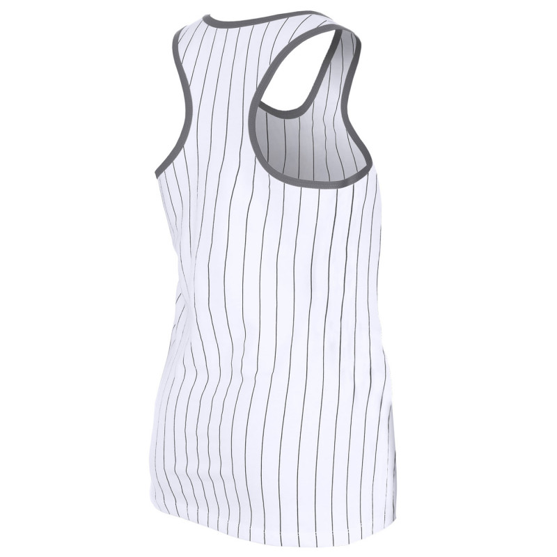 NEW ERA WOMENS RAIDERS GAMEDAY RACERBACK SEQUIN TANK