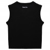 MITCHELL & NESS WOMENS CROP KNIT SWEATER VEST