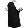 NEW ERA GIRLS VNECK RAGLAN TEE