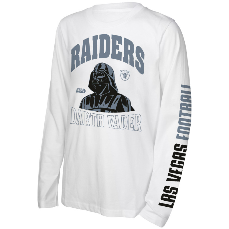 YOUTH LAS VEGAS RAIDERS DARTH VADER 3 IN 1 COMBO TEE