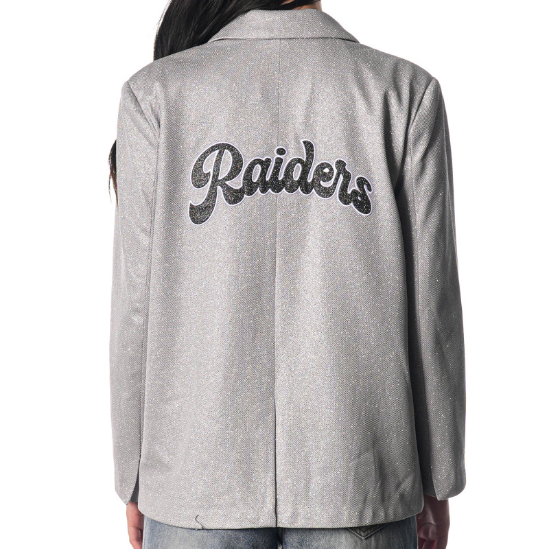 Raiders Silver Blazer | Official Raiders Blazer Sale