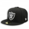 NEW ERA 59FIFTY ALWAYS A RAIDER CAP