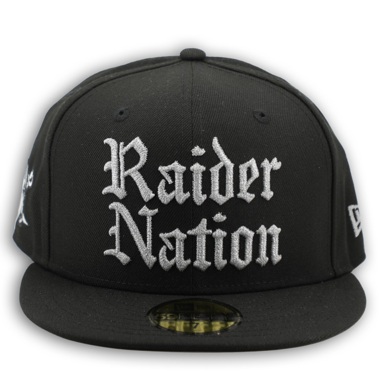 NEW ERA 59FIFTY RAIDER NATION OLE ENGLISH 2.0 CAP