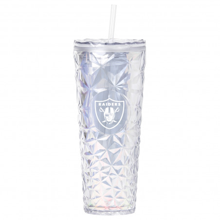 RAIDERS DIAMOND TUMBLER