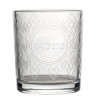 RAIDERS 12OZ STAINED GLASS ROCKS GLASS