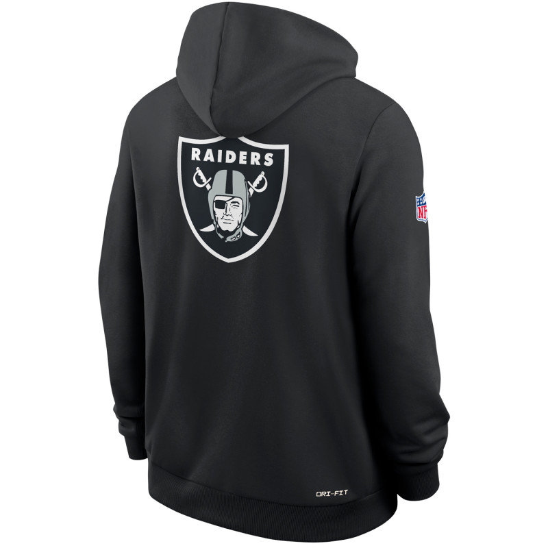 NIKE RAIDERS DRI-FIT FULL-ZIP HOODIE