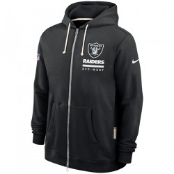 NIKE RAIDERS DRI-FIT FULL-ZIP HOODIE