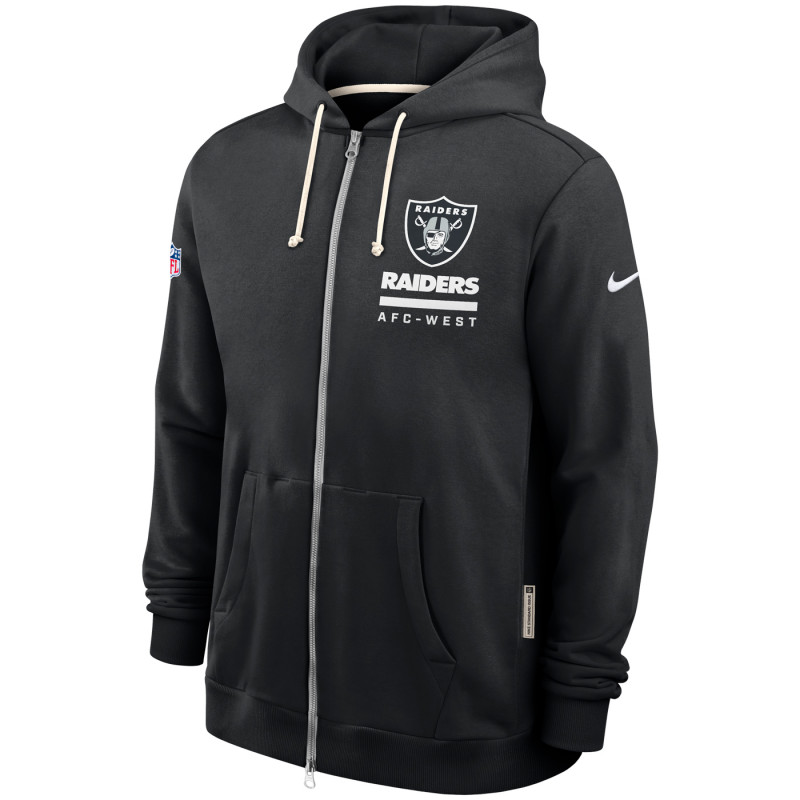 NIKE RAIDERS DRI-FIT FULL-ZIP HOODIE