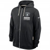 NIKE RAIDERS DRI-FIT FULL-ZIP HOODIE