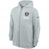 NIKE RAIDERS DRI-FIT FULL-ZIP HOODIE