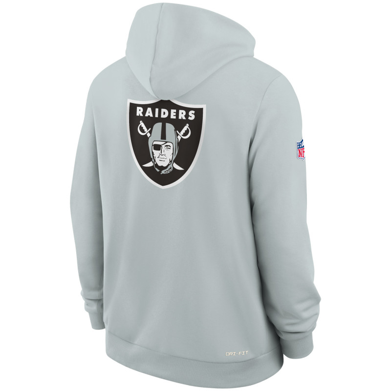 NIKE RAIDERS DRI-FIT FULL-ZIP HOODIE