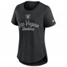 NIKE WOMENS LAS VEGAS RAIDERS TRIBLEND FASHION TEE