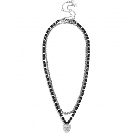 WOMENS RAIDERS BEADED NECKLACE SET OF 2