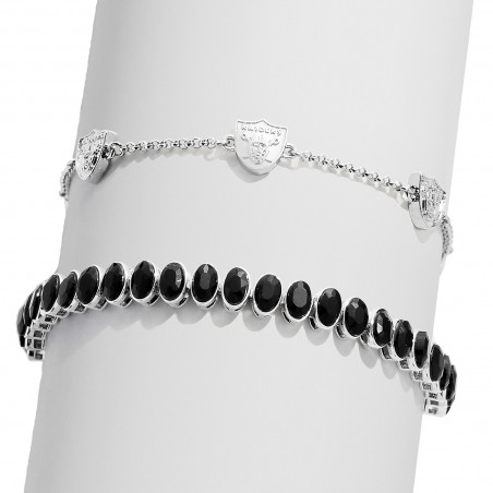 RAIDERS TENNIS BRACELET SET OF 2