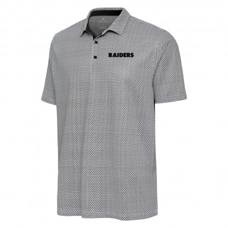 ANTIGUA RAIDERS INTERSECT BLOCKED POLO