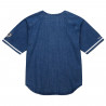MITCHELL & NESS RAIDERS SUMMER BREEZE DENIM BASEBALL FASHION JERSEY