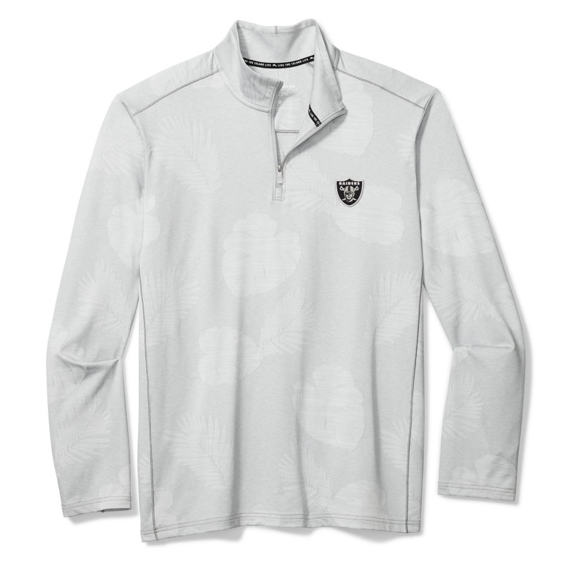 TOMMY BAHAMA SPORT DELRAY FROND HALF ZIP PULLOVER