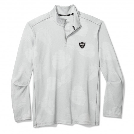 TOMMY BAHAMA RAIDERS SPORT DELRAY FROND HALF-ZIP