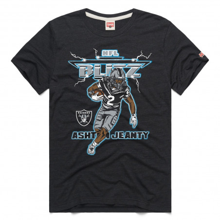 HOMAGE RAIDERS ASHTON JEANTY NFL BLITZ TEE