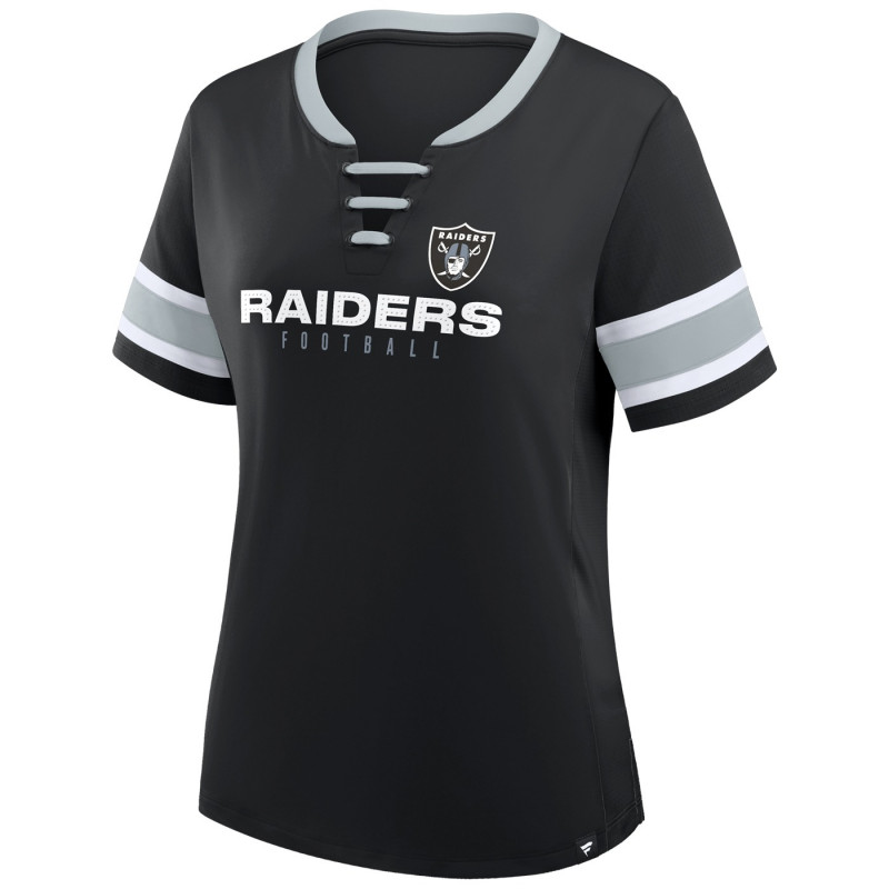 WOMENS RAIDERS PLUS DRAW PLAY ATHENA TOP