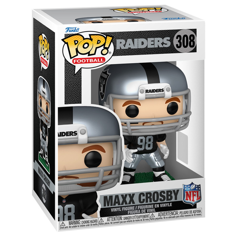 LAS VEGAS RAIDERS MAXX CROSBY FUNKO POP! FIGURE