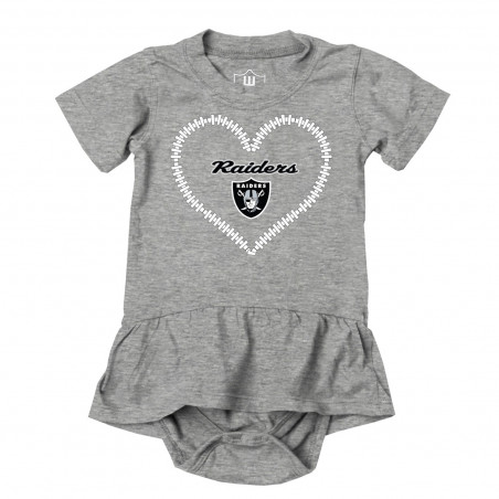 GIRLS INFANT RAIDERS ONESIE SKIRT