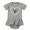 RAIDERS SHORT SLEEVE SKIRT ONESIE