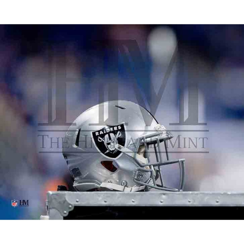 RAIDERS HELMET 8X10 PHOTO