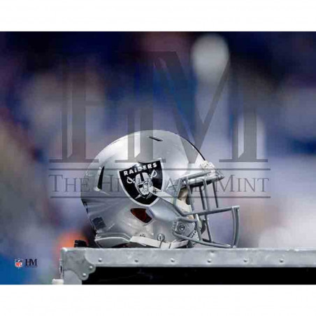 RAIDERS HELMET 8X10 PHOTO